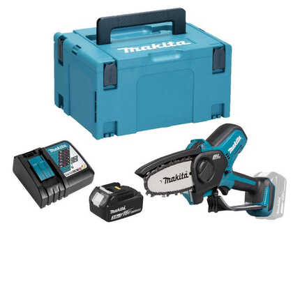 Tronçonneuse Élagage MAKITA 18V - Guide 15cm - Batterie 3,0Ah Incluse - Modèle DUC150SF