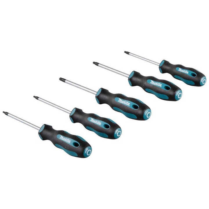Jeu de 5 tournevis TORX - MAKITA E-10534