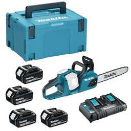 Tronçonneuse 36V LXT 35cm (4x6 Ah) en Makpac - MAKITA DUC355PG4J