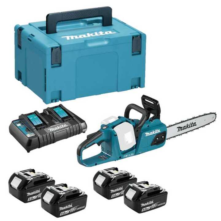 Tronçonneuse 36V LXT 35cm (4x5 Ah) - MAKITA DUC355PT4J