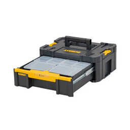 Mallette de transport TSTAK III avec tiroir  - DEWALT DWST1-70705
