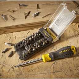 Coffret tournevis avec 34 embouts - STANLEY STHT0-70885
