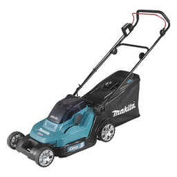 Tondeuse 36V 43 cm (2x5,0 Ah) avec chargeur double rapide MAKITA DLM432PT2