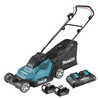 Tondeuse 36V 43 cm (2x5,0 Ah) avec chargeur double rapide MAKITA DLM432PT2