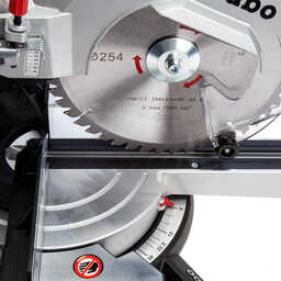 Scie à onglet et radiale avec laser 1800W avec support KSU - METABO KGS254M