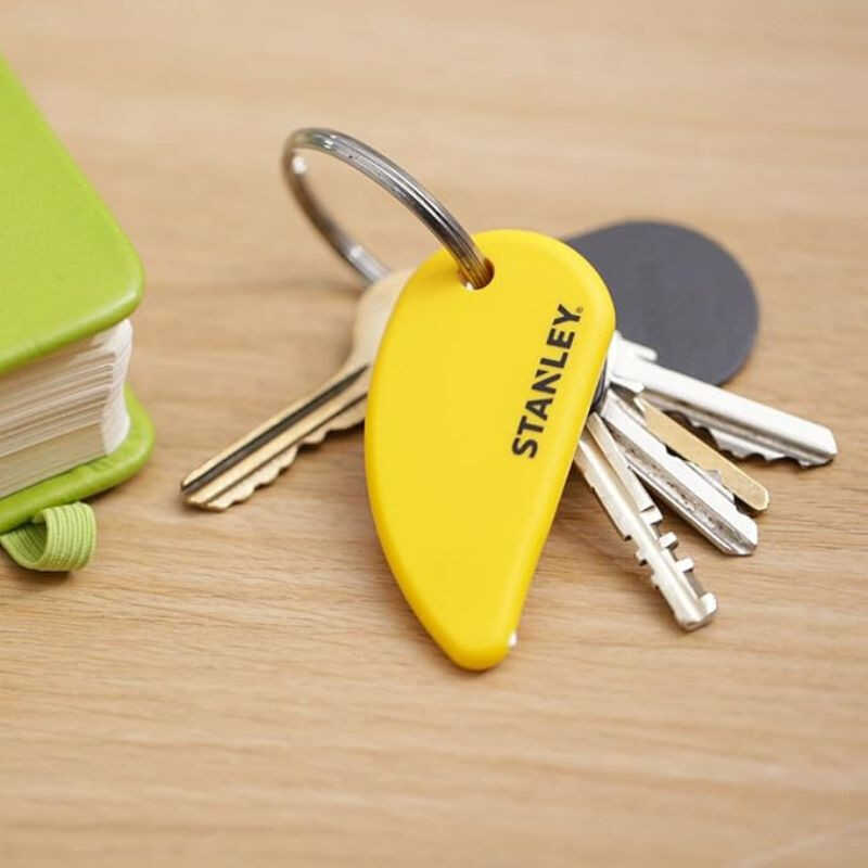 Tirette De Porte De Poche Stanley - Nickel Satiné, Style Contemporain, 2 3/16 Pouces