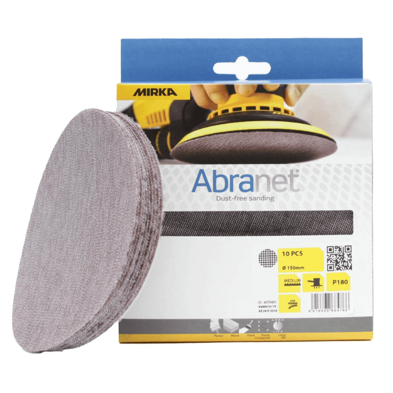Abranet® NC 150 mm disque abrasif auto-agrippant maille micro-perforée