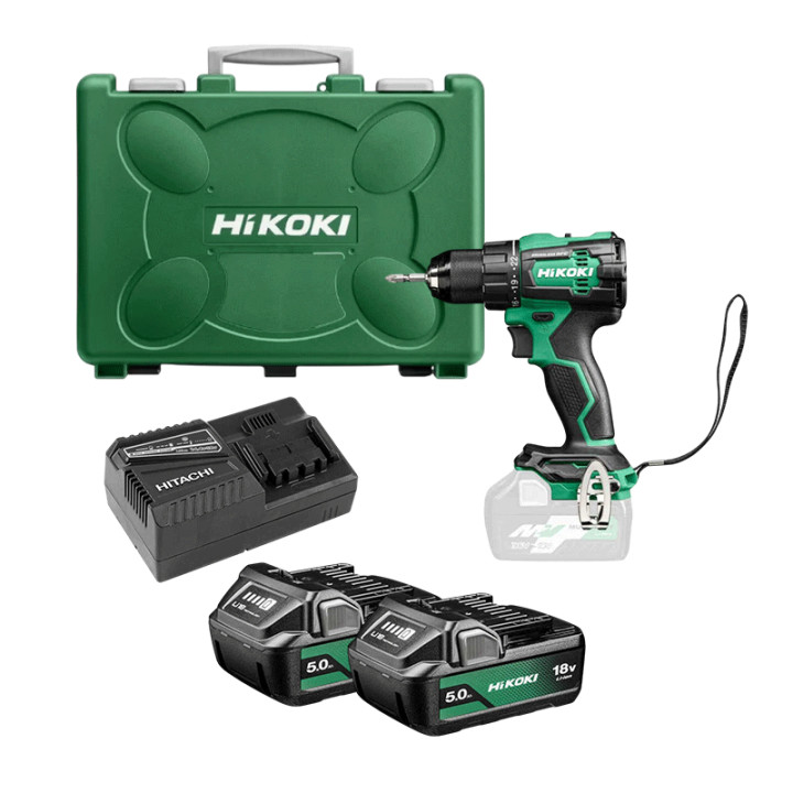 Perceuse visseuse 18V 70 Nm (2x5.0 Ah) - HIKOKI DS18DEWJZ