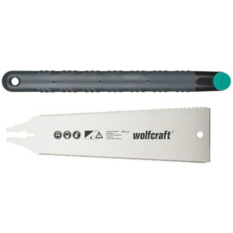 Scie japonaise bi-face lame 240 mm WOLFCRAFT 6951000