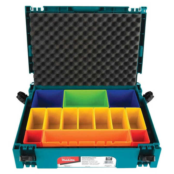 Module de rangement avec 13 boîtes + Makpac1 - MAKITA MKP1+P-83652