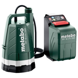 Pompe immergée sans fil 18V 7000 l/h- METABO 601748850