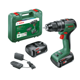 Perceuse visseuse sans fil 18V-60 (2x2.0 Ah) dans coffret - BOSCH 06039D7102