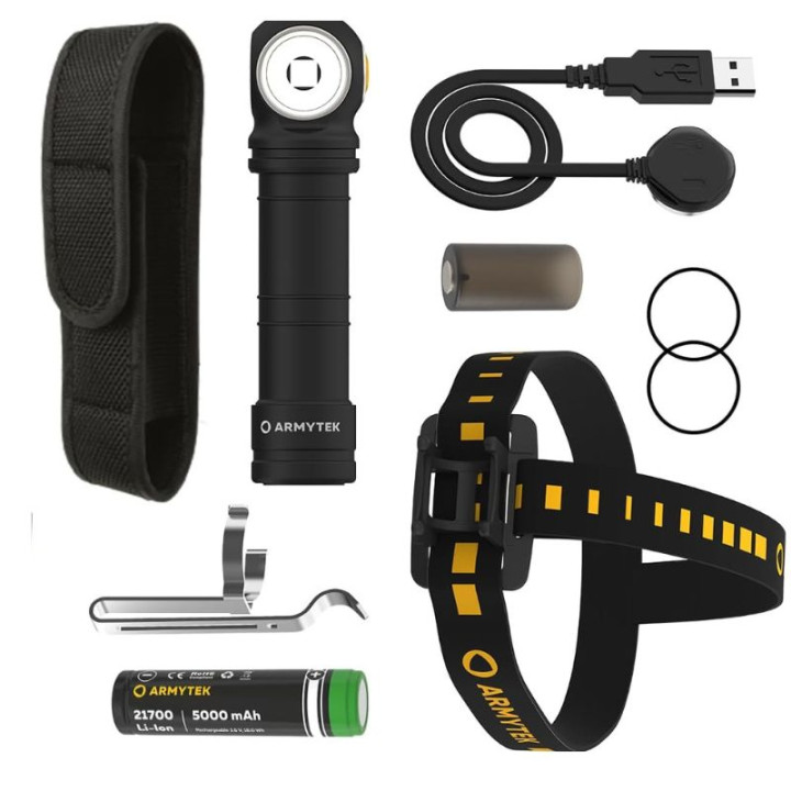 Lampe de poche Wizard C2 Pro Max LR White 4150lm - ARMYTEK F06702C