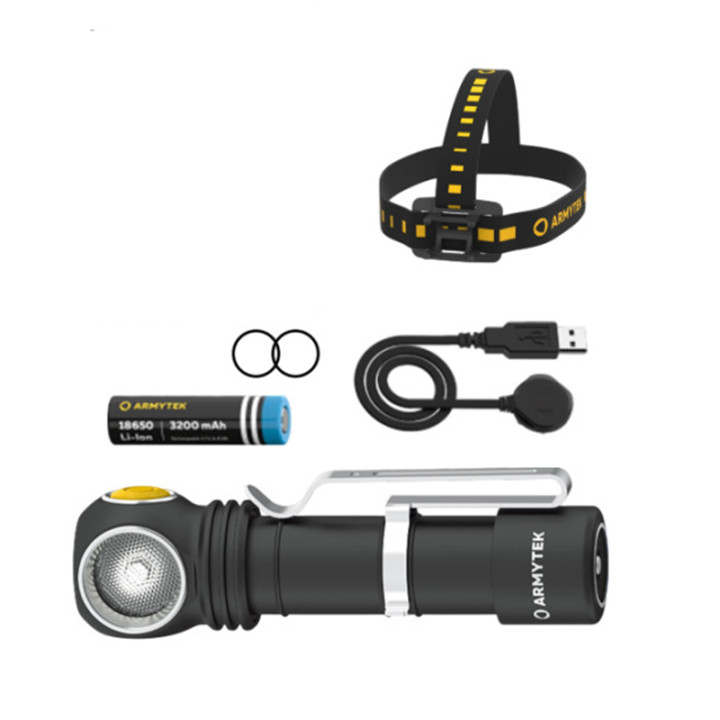 Lampe frontale Wizard C2 WR Warm & Red 1020lm & 230lm - ARMYTEK F06901W