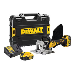 Fraiseuse à lamelles 18V XR (2x 5.0AH) en coffret - DEWALT DCW682P2-QW