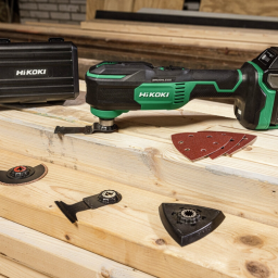 Coffret multifonction Hikoki avec accessoires