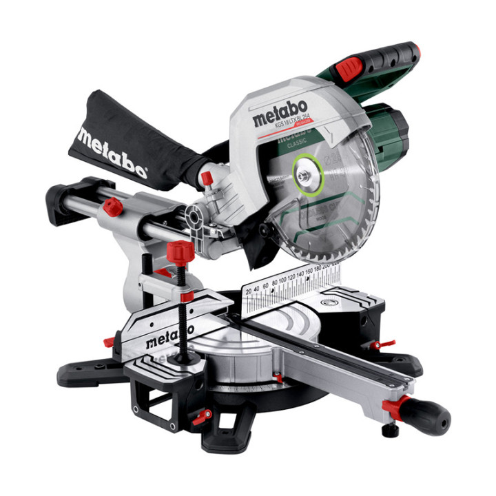 Scie à onglets 18V Ø254 KGS 18 LTX BL 254 (Solo) - METABO 614254850