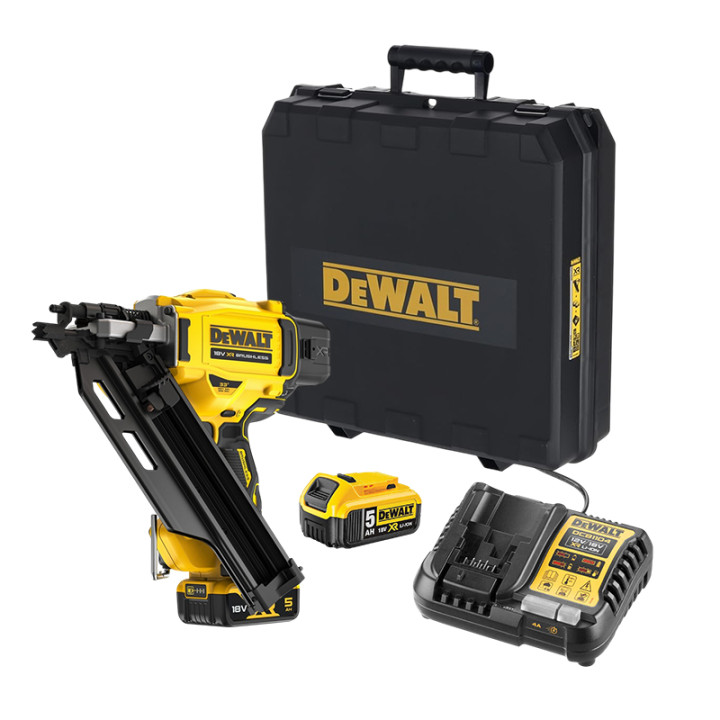 Cloueur de charpente XR 18V (2x5.0 Ah) - DEWALT DCN930P2-QW