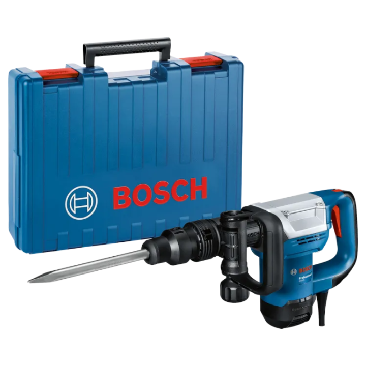 Marteau-piqueur 1100W SDS max 7,5J GSH-5 en Valise - BOSCH 0611338700