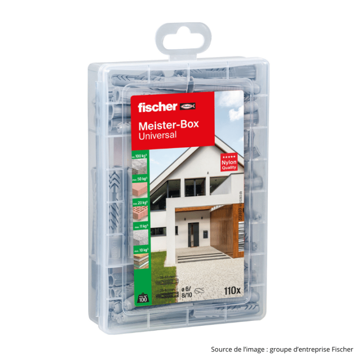 assortiment chevilles marque FISCHER