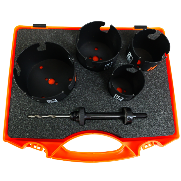 Coffret de scie trépans multi construction 64-114mm 5 pcs - BAHCO 3833-PROMOSET-2