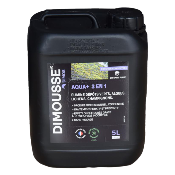 Nettoyant DIMOUSSE AQUA+ 3 en 1 5 litres - DIMOS 444140