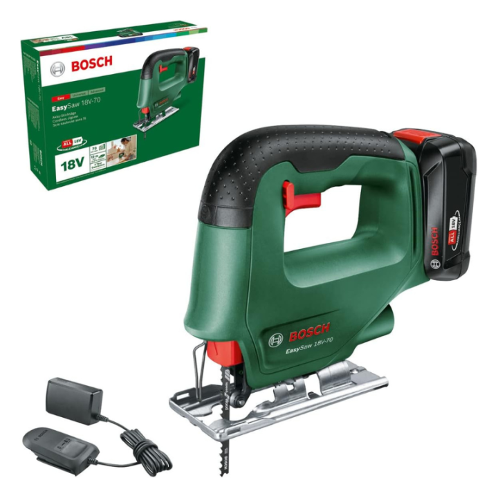 Scie sauteuse 18V (1x2.0Ah) EasySaw 18V-70 - BOSCH 0603012002