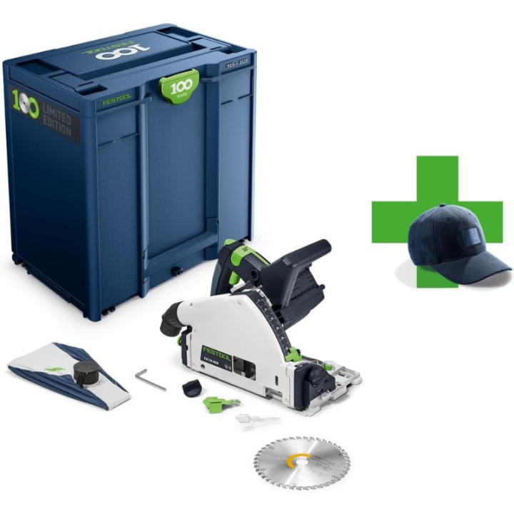 Scie plongeante 18V TSC 55 KEB-Basic 100Y Limited Edition - FESTOOL 578223