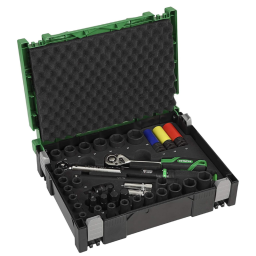 Coffret à Cliquet 39Pcs + douilles en HitCase - HIKOKI 95000572