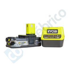 Pack chargeur 2.0 Ah + 1 batterie 2.5 Ah RC18120-125 - RYOBI 5133003359
