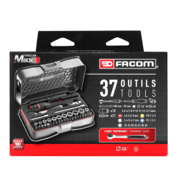 Coffret douilles 6 pans métriques