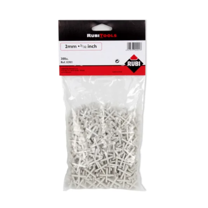 Croisillons pour joints 2 mm (300 pcs) - RUBI 2901