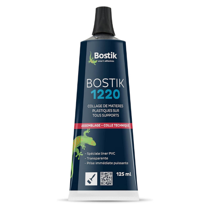 Colle contact nitrile liquide 1220 Multi-Usages 125ml - BOSTIK 1220-125ml