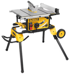 Scie sur table électrique 2000W Ø250 mm avec chariot- DEWALT DWE7492SET