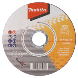 Disque à tronçonner Ø125mm x 1,2 WA60T (100 pcs) - MAKITA D-18770-100