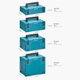 Coffret empilable robuste Makpac Taille 3 - Makita 821551-8