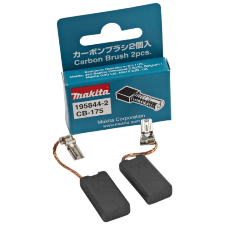 Lot de 2 charbons CB 175 pour perforateur-burineur - MAKITA 195844-2