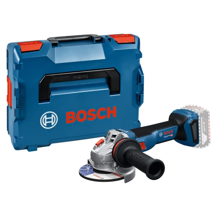 Meuleuse d'angle sans fil Ø125mm GWS 18V-11 (solo) en L-Boxx - BOSCH 06019N4102