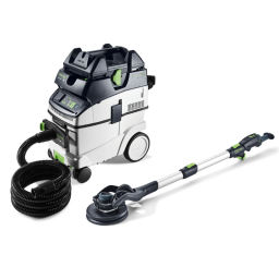 Kit ponceuse à bras et aspirateur