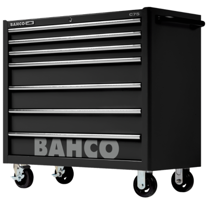 Servante noire à très grande capacité 7 tiroirs - BAHCO 1475KXL7BLACK