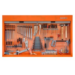 Armoire 1800 mm avec volet roulant + kits d’outils multi-usages (110 pcs) - BAHCO 1495CS18