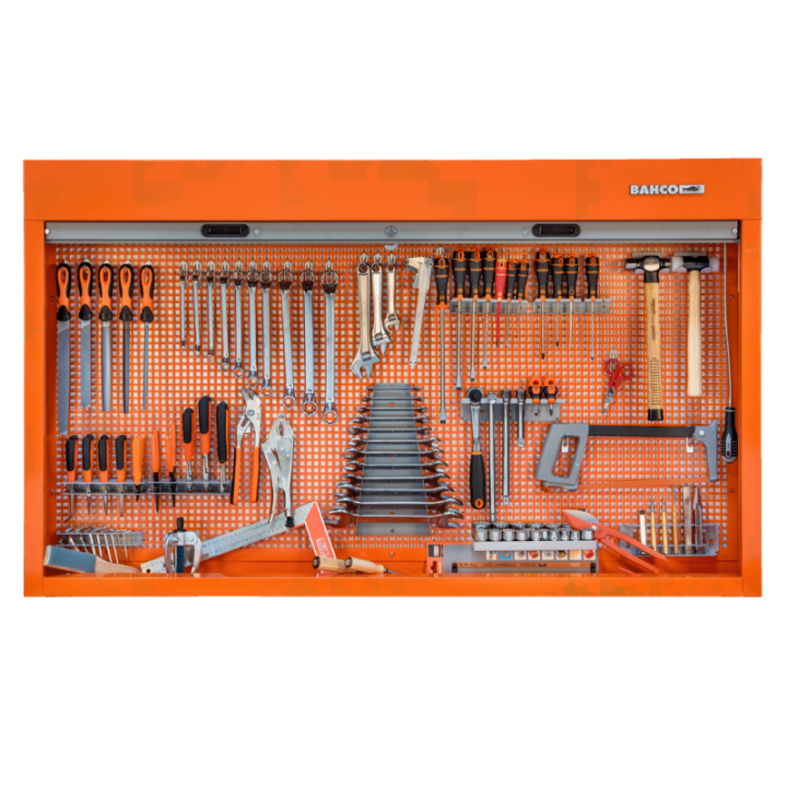 Armoire 1500 mm avec volet roulant + kits d’outils multi-usages (110 pcs) - BAHCO 1495CS15
