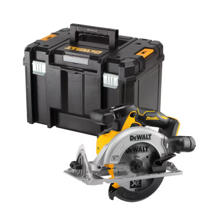 Scie circulaire sans fil XR 18V Ø165 mm (Solo) dans un coffret - DEWALT DCS565NT-XJ