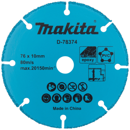 Disque à tronçonner 76x10mm - MAKITA D-78374