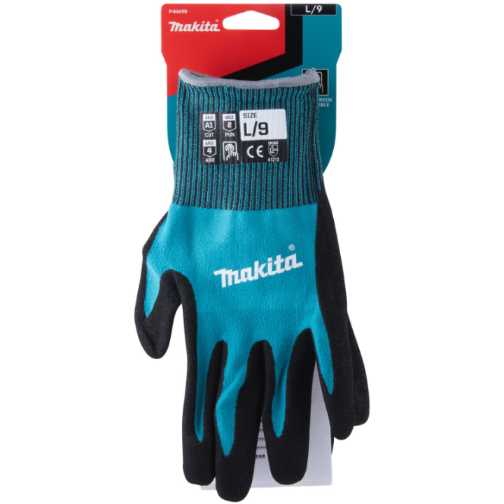 Gants de sécurité taille L (9) - MAKITA P-84698