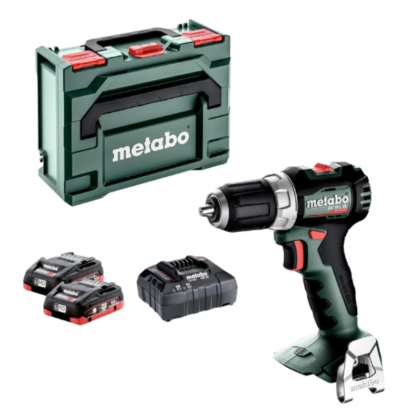 Perceuse visseuse 18V (2X4Ah) en metaBOX BS 18 L BL - METABO 613155800