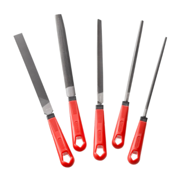 Lot de 5 limes demi-douces 200mm - FACOM LIM200EM.J5