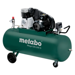 Compresseur 230V 200L Mega 520-200 D - METABO 601541000