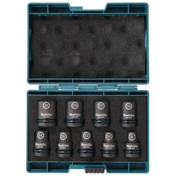 Coffret de 9 douilles IMPACT BLACK - MAKITA E-16570