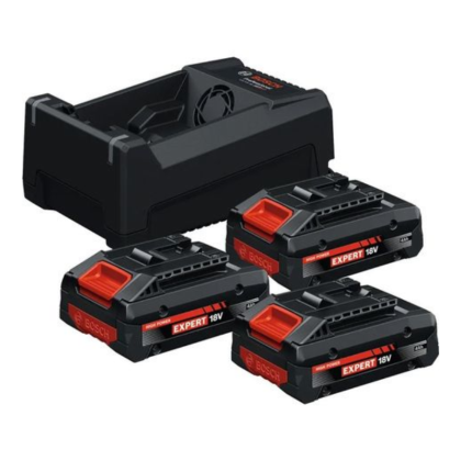 Pack énergie (3x4.0Ah + chargeur 12V/18V-80) - BOSCH 0615V0005X